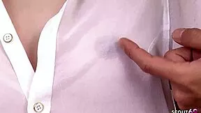 i'm slim japanese teen with saggy natural tits begging for uncensored jav creampie riding