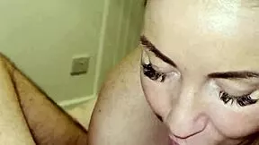 Stepmom, why grip my dick so tight with both hands?