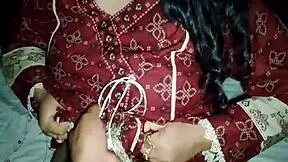 Overwhelmed with Desire as Dewar Convinces Hot Indian Aunty for Intense Chudai