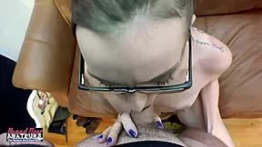 god i get so horny suckin' petite olivia's shaved pussy then deepthroatin' for cum swallow.