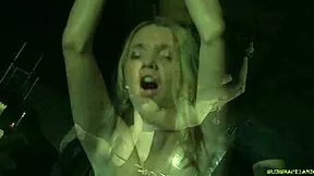 bdsm teen tied up deepthroats cock then gets punished with rough ass spanking