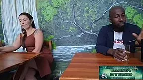 Bar chat with mama studio turns into hardcore interracial anal creampie pounding!