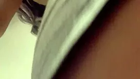 Hey, my wet shorts soaked right in the university bathroom?