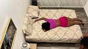 i caught stepmom on hidden cam fucking my cock hard