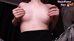 Does young milf's nipple play make her cum?