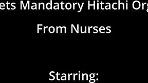 Nurses force hitachi orgasms on slut Stacy Shepard!!