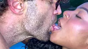 her clueless husband misses my brazilian wife's secret skinny tattooed creampie