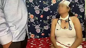 nurse seduced by patient's huge cock in fake hospital fuckfest