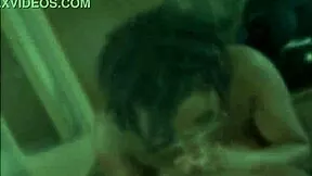 darkchocolatebarbie drains bf's nuts with face-covered deepthroat on vacation