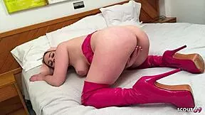 Maria Gail, squirt on that pov anal cock in red lingerie?