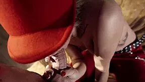 Hot Blonde Shakes Small Tits and Juicy Ass in Monster Cock Doggystyle