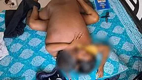 Dude this young student is fucking his married teacher missionary after kissing nipples