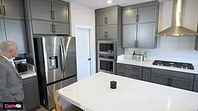 What If Slutty Realtor Bent Over for Monster Cock Creampie?!