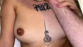 damn this amateur teen got pissed on hard after tight pussy play 😩💦