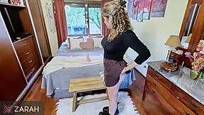 stepdad caught me and took my tight anal virginity to keep me quiet