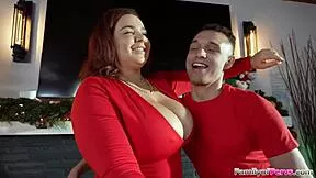 i anal fucked my stepmommy with buttplug on christmas deepthroat tittyfuck