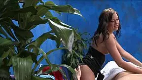 who knew a simple massage turns into oiled pov blowjob and fuck