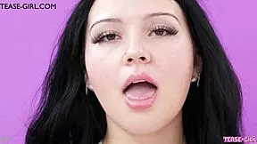 Petite Teen Brunette Model Teases Producer During Mommy Casting Audition Interview
