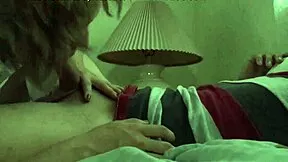Girlfriend wakes me with sloppy deepthroat on monster cock early morning handjob