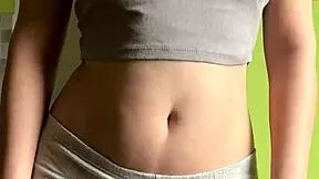 cute 18+ teen maiskii gropes her small tits and shaves her pussy while toying to orgasm