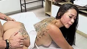 Stepfather Fucks Stepdaughter in Hotel Room and Impregnates Her