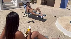 Spanish Pornstar Nuria Milan Rims Ass Then Takes Wild Anal Doggystyle On Big Cock