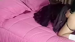 mi hermanastra con tetas me provoca montando mi verga dura cowgirl
