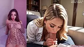 sexy blonde secretary with big tits fucked by horny boss