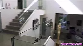 im stepgrandma watchin stepsibs fuck on sofa n i masturbate to their deepthroat blowjob