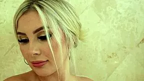 Pizza delivery guy, ever gotten a sloppy blowjob tip like this from Trixi Brooks' huge booty?