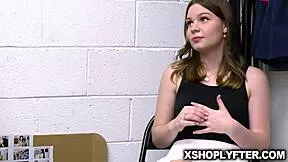 Adrianna Jade, officer Rusty Nails says suck this free cock with your fresh lipstick on