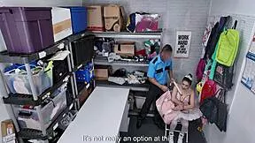 Teen Steals Ballet Shoes and Pays with Deepthroat Gangbang