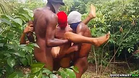 ever wonder what wet pussy fun looks like with village boyfriend's monster cock doggystyle outdoors at ranch?