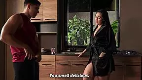 Curvy stepmom masturbating, want my cock instead?