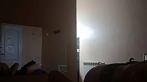 Chubby latina slut caught on phone bent over doggystyle in motel by friend's big cock
