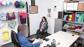 lily why you bent over getting pussy doggystyle fucked in shop?