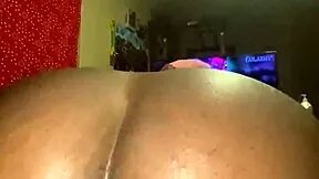 Skinny ebony nympho orgasms riding huge bbc cowgirl gym pre-workout moaning