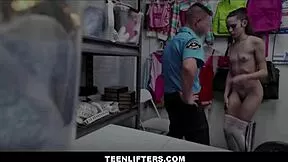Hot petite brunette daisy fox cavity searched fucked by rent-a-cop nicky rebel