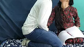indian teacher takes BEST DOGGYSTYLE pounding with hindi dirty talk