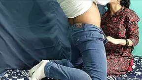 indian teacher takes BEST DOGGYSTYLE pounding with hindi dirty talk