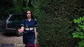 oily british nurse strokes patients throbbing cock in hospital bed