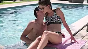 wet anal lovers dive into pool party double penetration frenzy