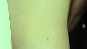 gorgeous indonesian brunette in lingerie oils big tits pussy for solo creampie orgasm