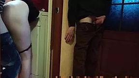 I watch my wife share her big ass with old lover at the party