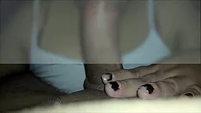 Baby, sucking hubby's huge cock and swallowing his hot cum feels so good!