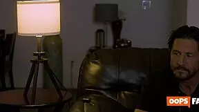 A Sloppy Miniskirt Whore Sneaks In Late for Father-in-Law's Monster Cock Bent Over Doggystyle!