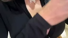 hey my stepmom's big boobs bounce wild in sporty stockings during our doggystyle session