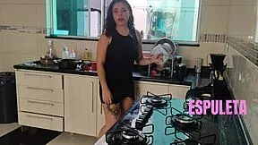 friend's latina wife strokes my cock while he's gone feels so wrong yet hot