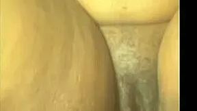 Big Cock Bent Over Her for Rough Doggystyle Pounding and Creampie Squirting Finish
