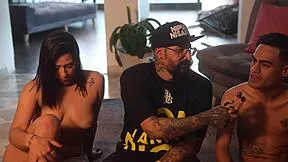Man, this curvy milf's revenge fuck on her hubby's young driver is wild with that huge dick.